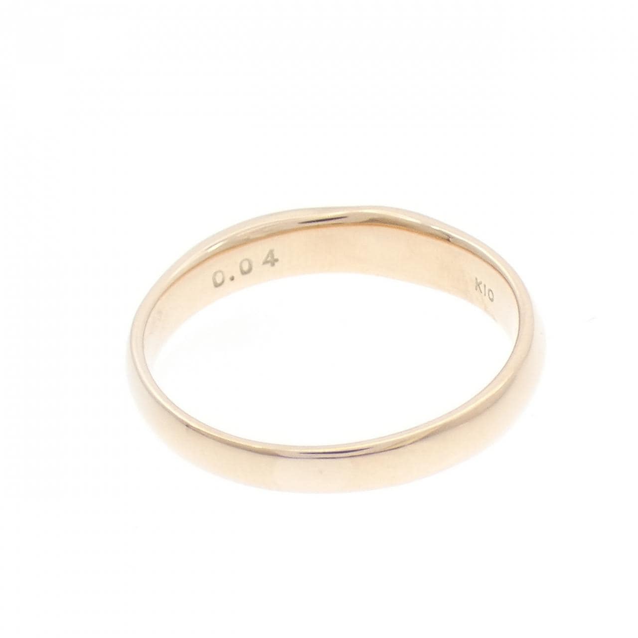 K10PG ダイヤモンド リング 0.04CT