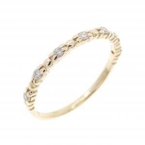 K10YG ダイヤモンド リング 0.09CT