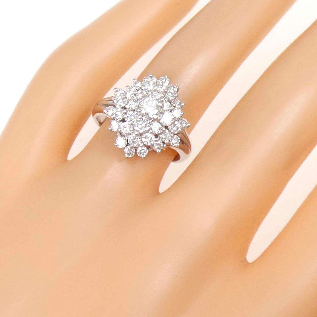 PT900 ダイヤモンド リング 1.30CT