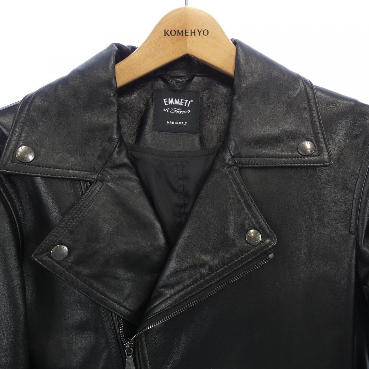 EMMETI Leather Riders Jacket