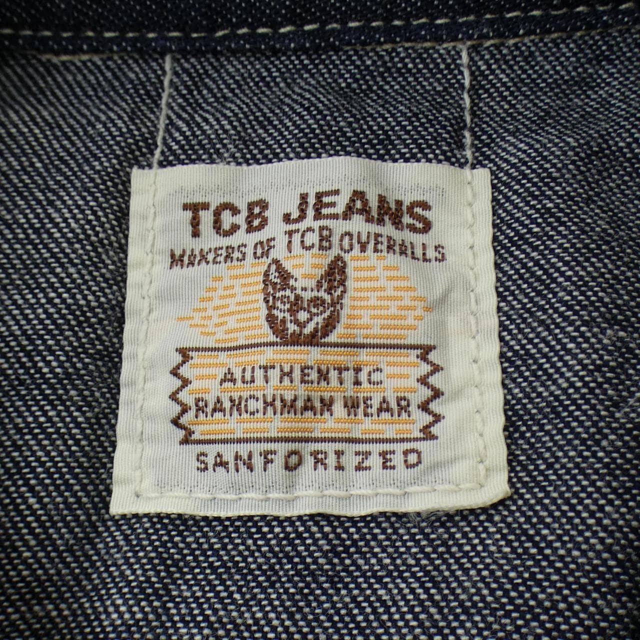 ティーシービージーンズ TCB JEANS シャツ