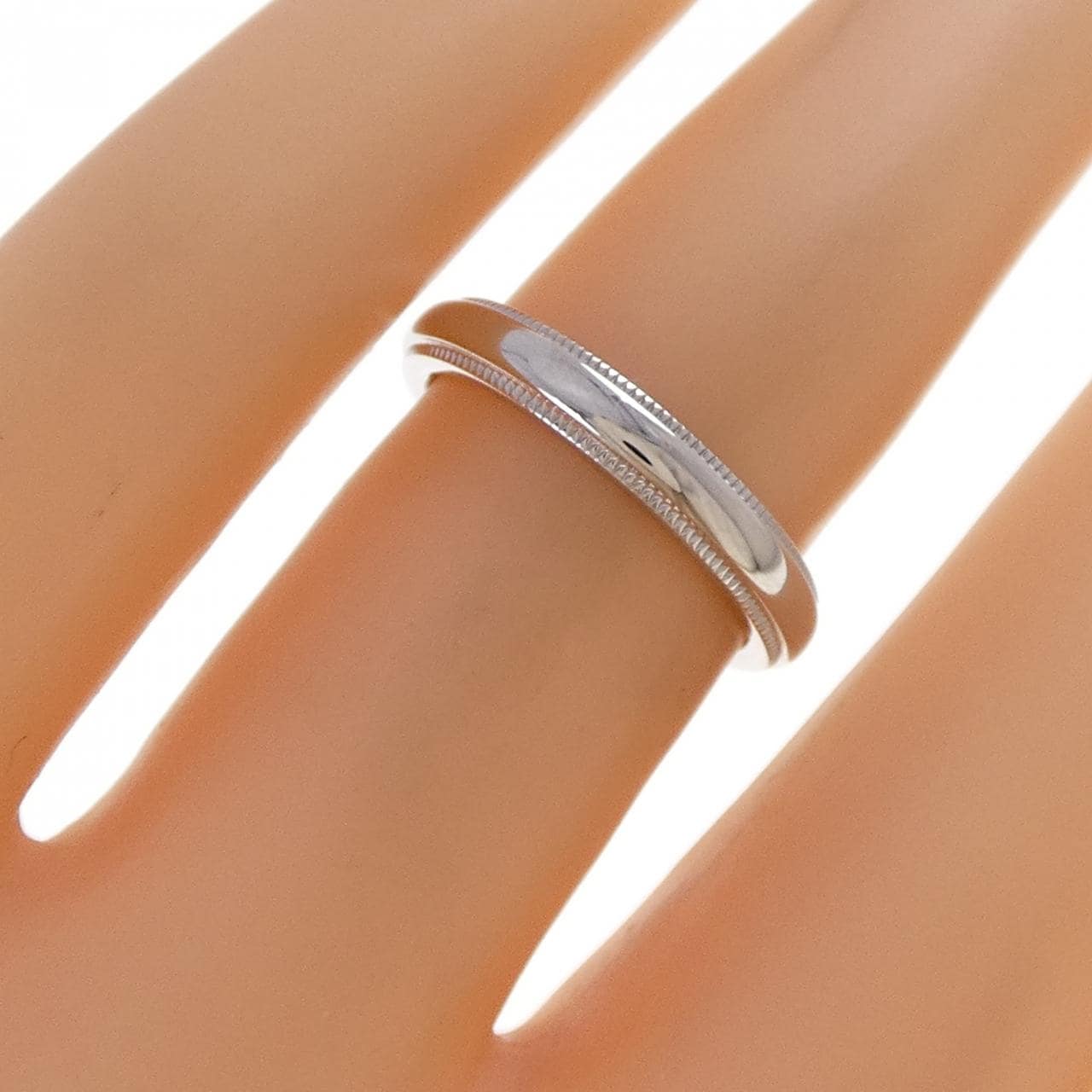 ティファニー ミルグレイン リング