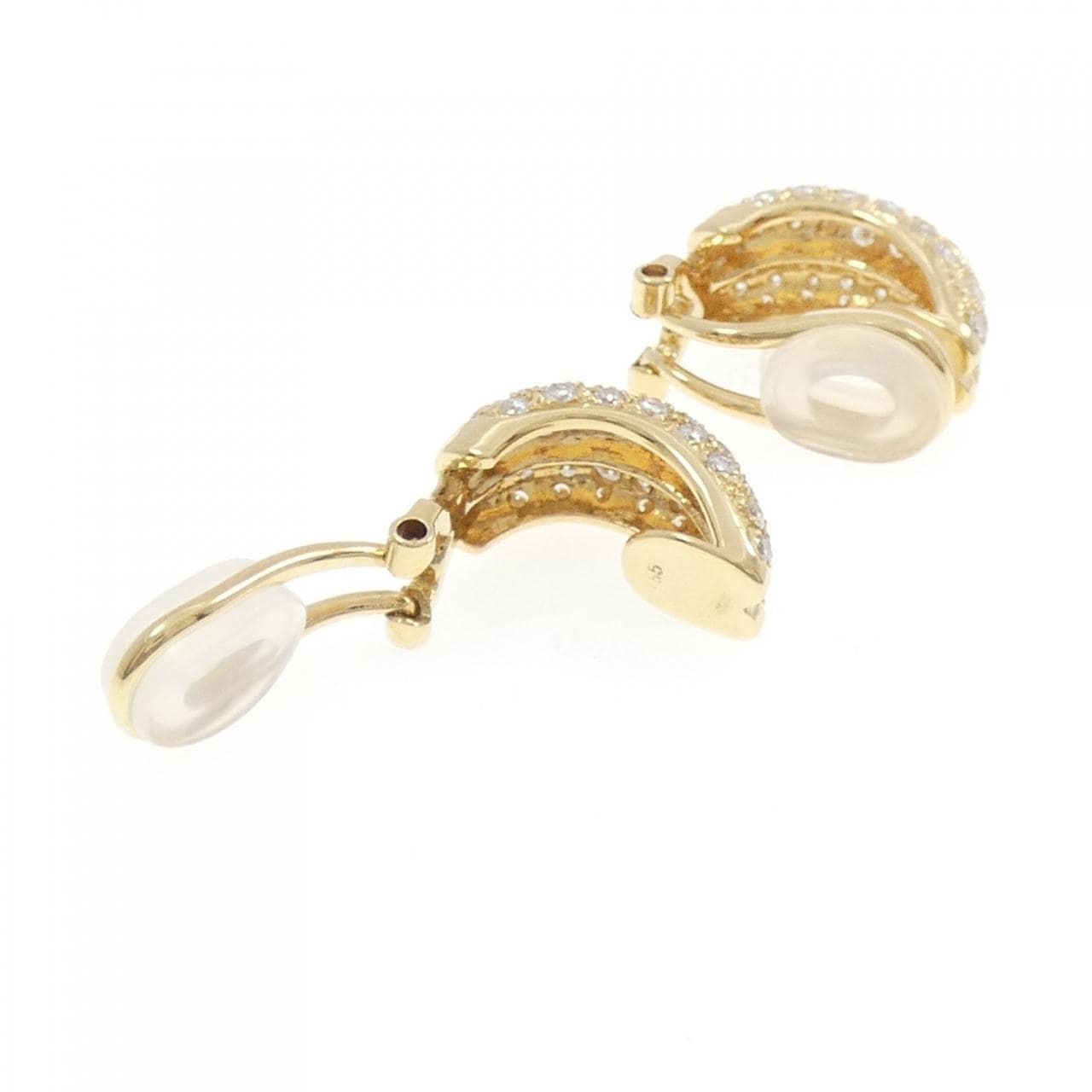 K18YG ダイヤモンド イヤリング 1.55CT