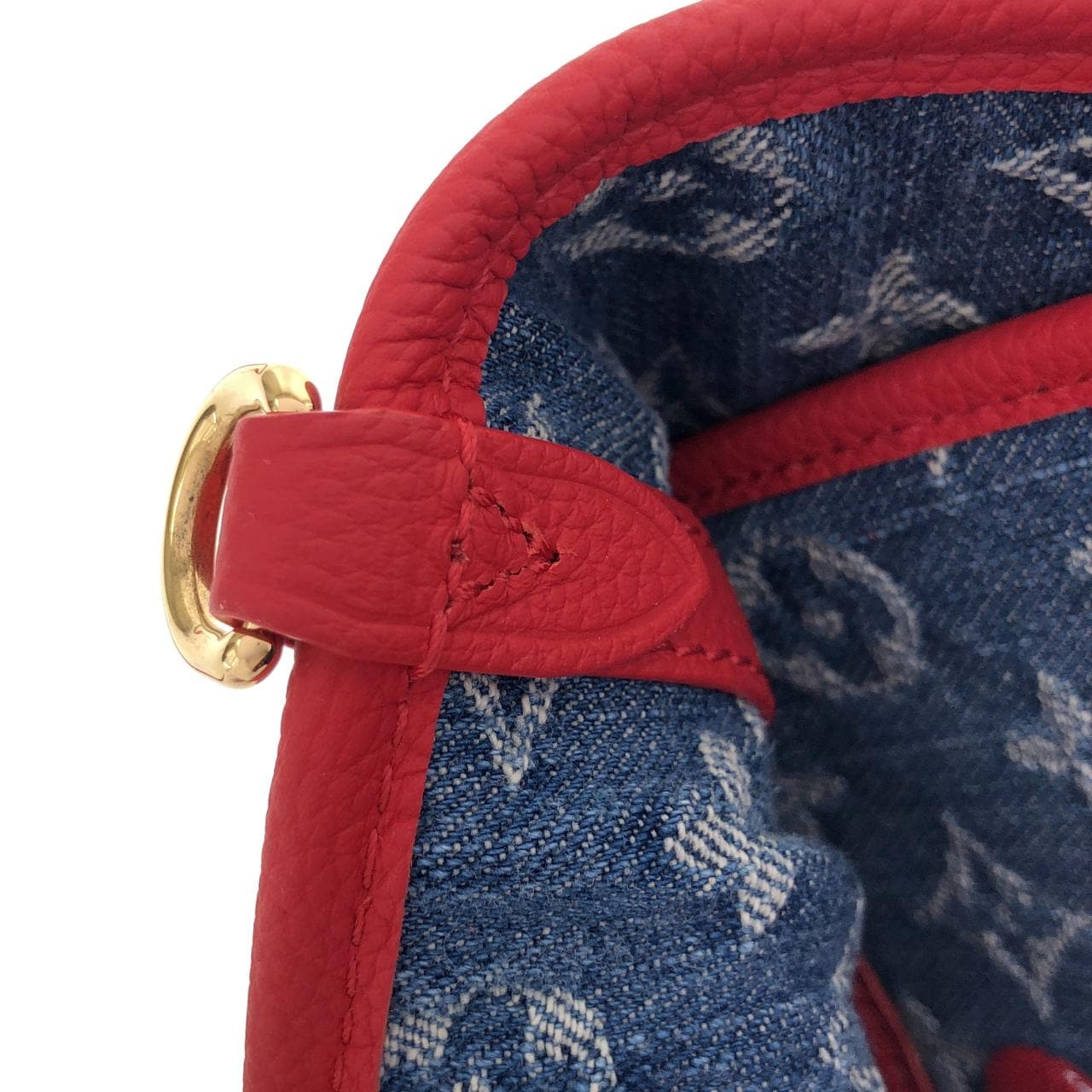 ルイヴィトン モノグラム チェリー デニム(LV X TM) ネヴァーフル インサイドアウトBB M14997 バッグ
