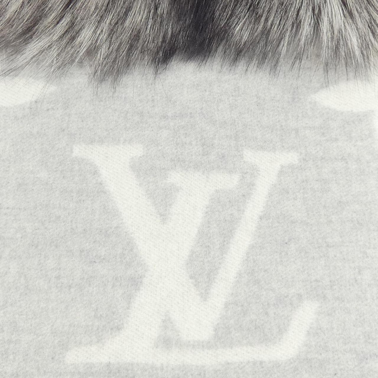 ルイヴィトン LOUIS VUITTON エシャルプ レイキャビック ファー M70722 MUFFLER