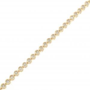 K18YG ダイヤモンド ブレスレット 1.00CT