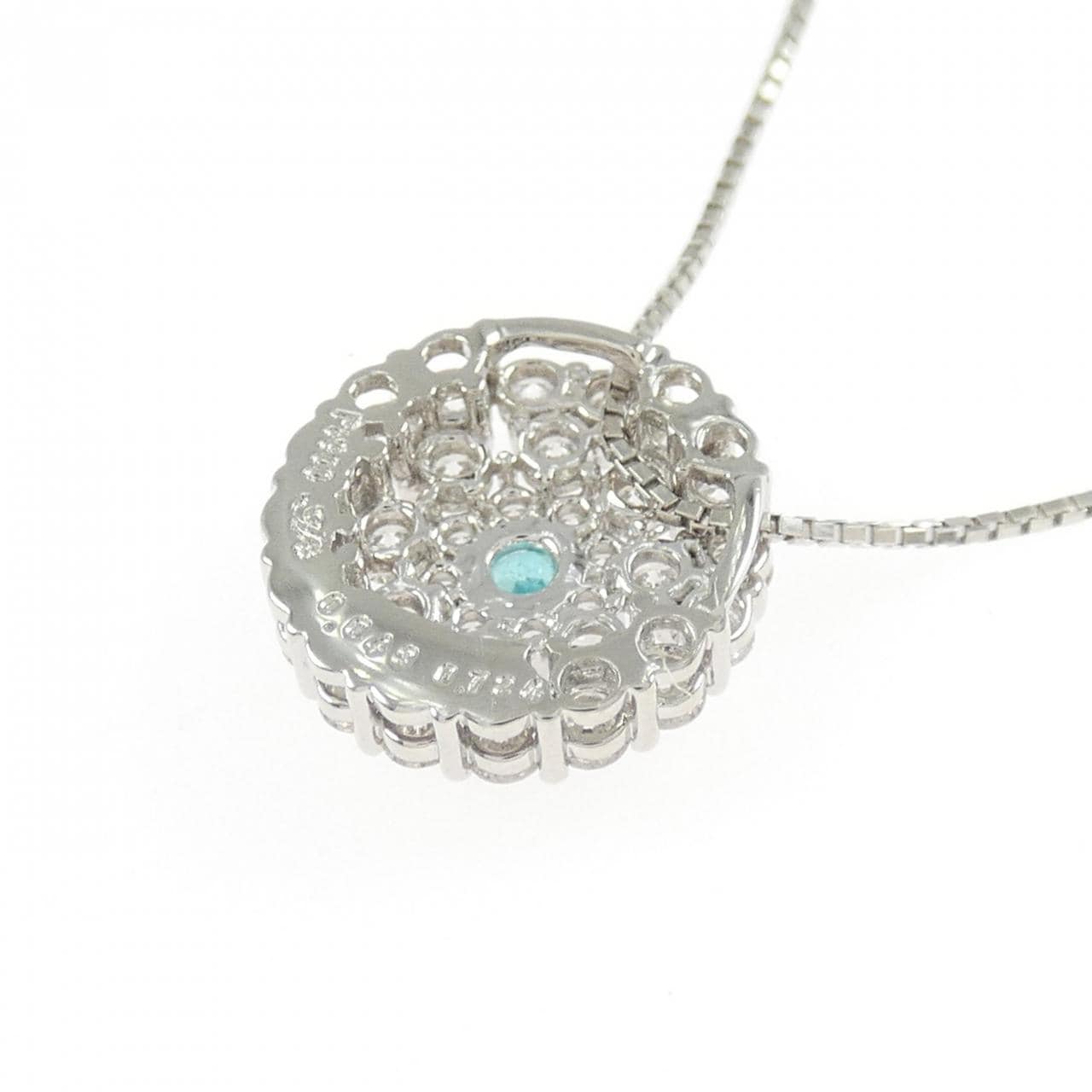 PT900/PT850 トルマリン ネックレス 0.043CT