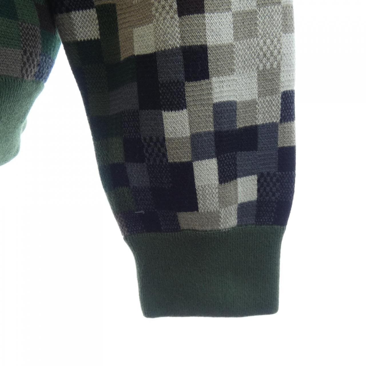 ルイヴィトン LOUIS VUITTON ダモフラージュコットンプルオーバー HQN72WAUR ニット