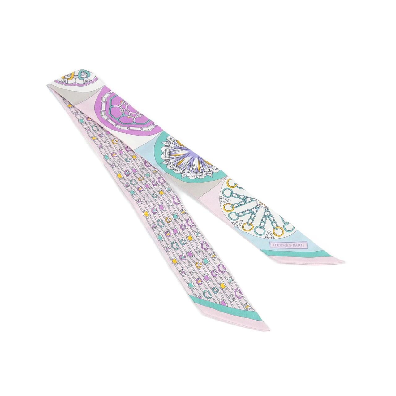 エルメス L'EFFET KALEIDOSCOPE ツイリー 063800S スカーフ