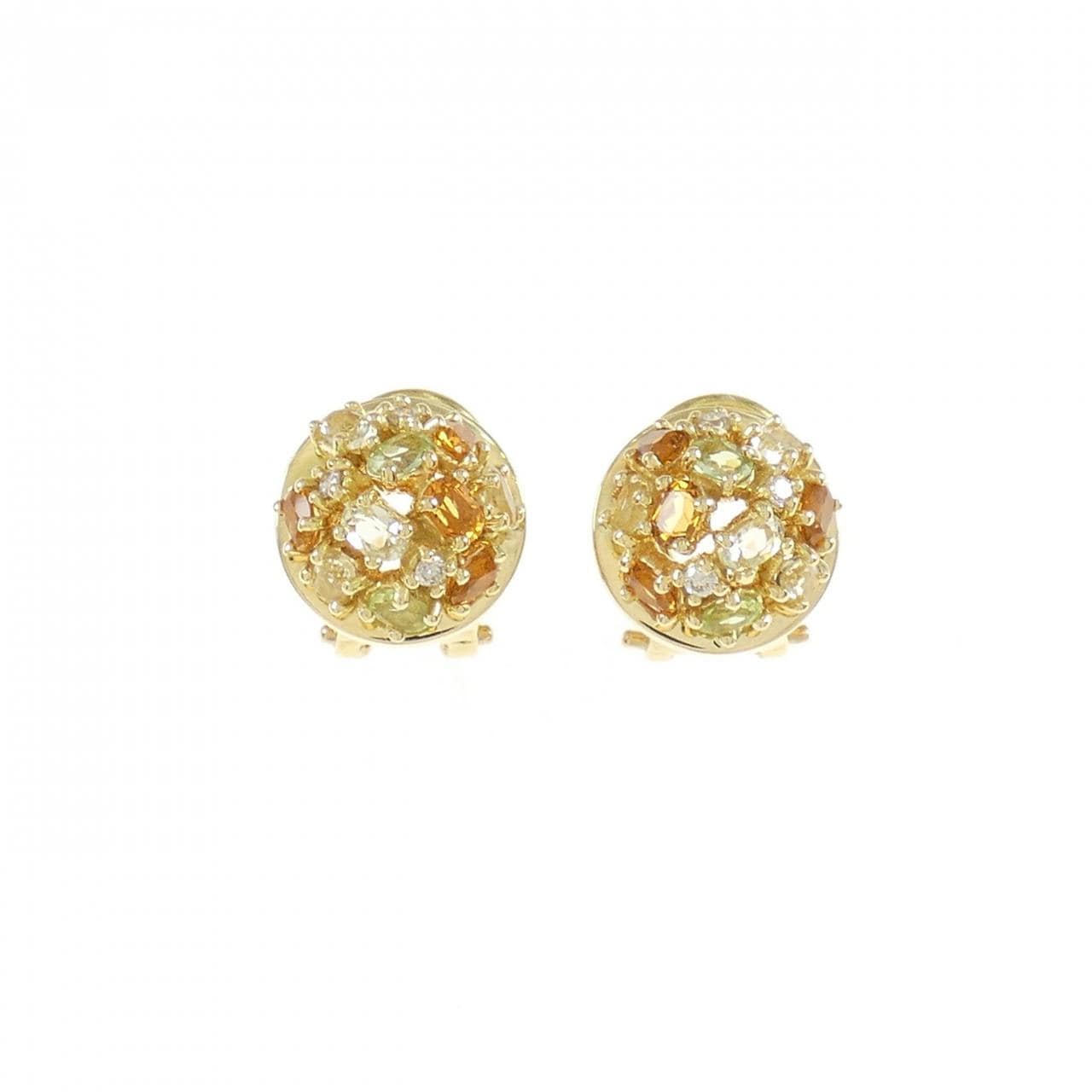 RUGIADA color stone earrings