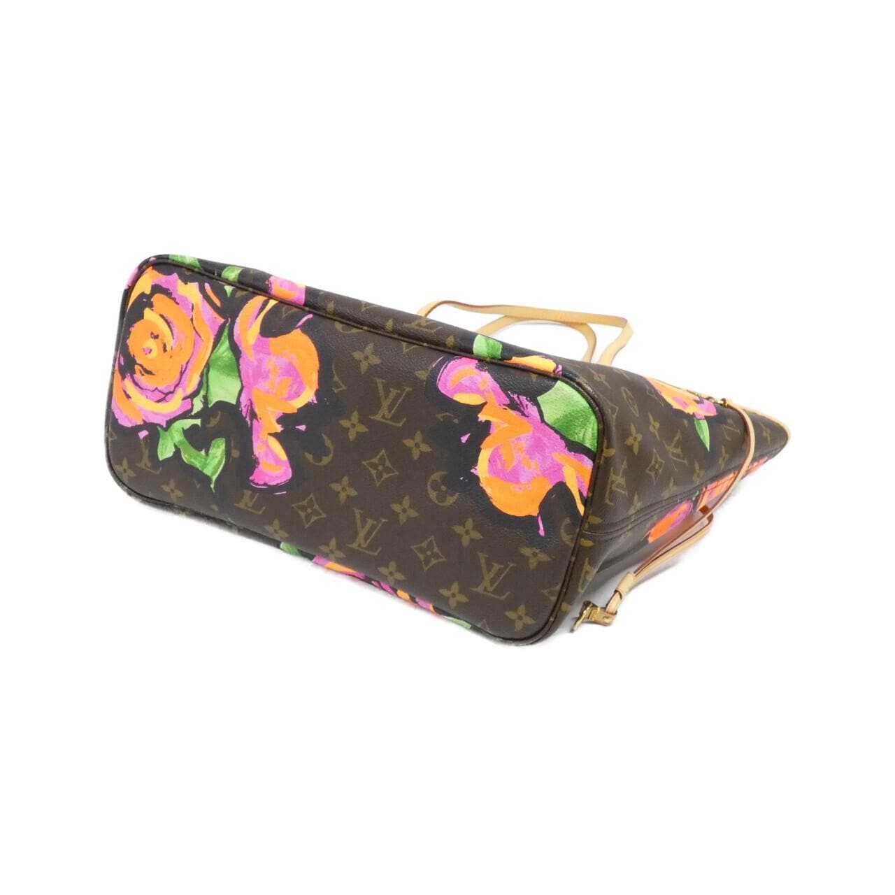 ルイヴィトン モノグラム ローズ(スティーブン スプラ） ネヴァーフル MM M48613 バッグ