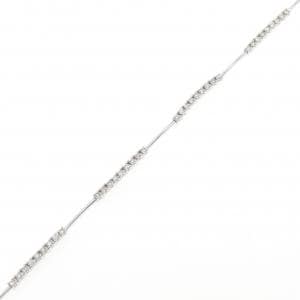 K18WG ダイヤモンド ブレスレット 1.00CT