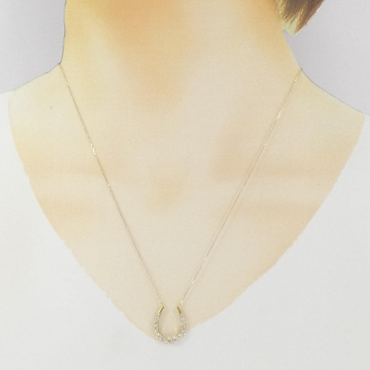 K18YG ダイヤモンド ネックレス 0.52CT