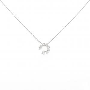 K18WG ダイヤモンド ネックレス