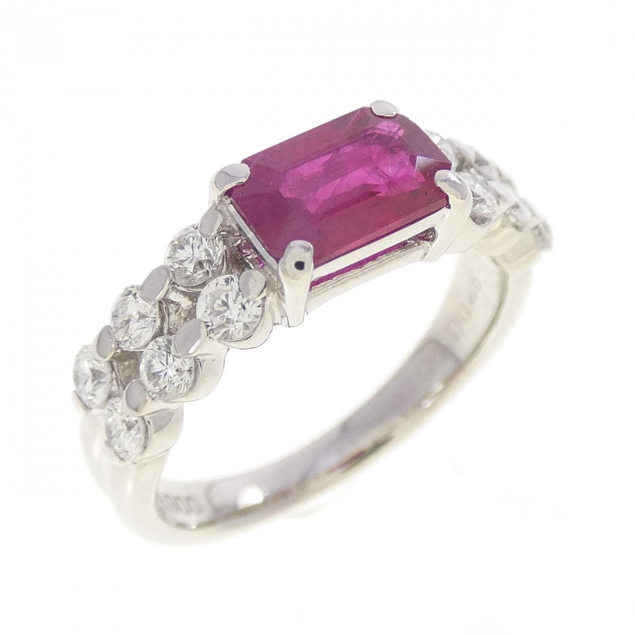 PT900 ルビー リング 0.90CT