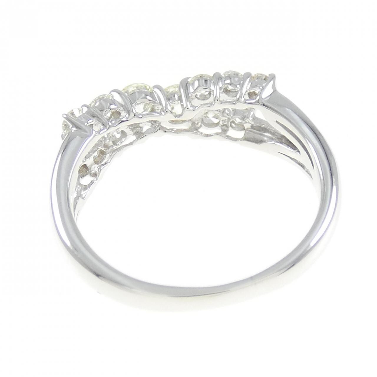 K18WG ダイヤモンド リング 0.60CT
