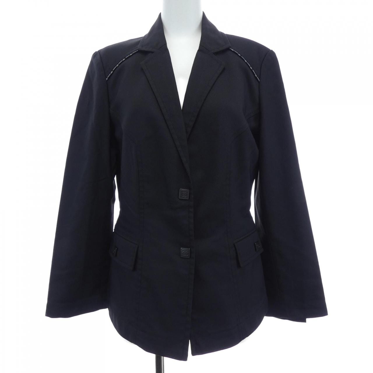 【ヴィンテージ】シャネル CHANEL IDENTFICATION P22996V13528 04P ジャケット