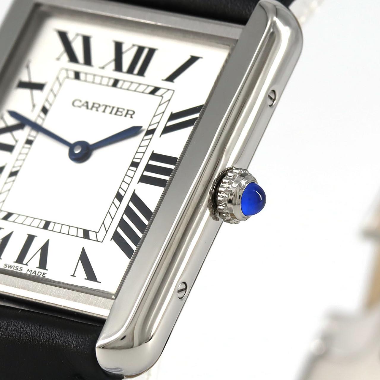 カルティエ タンクソロLM WSTA0028 SS クォーツ