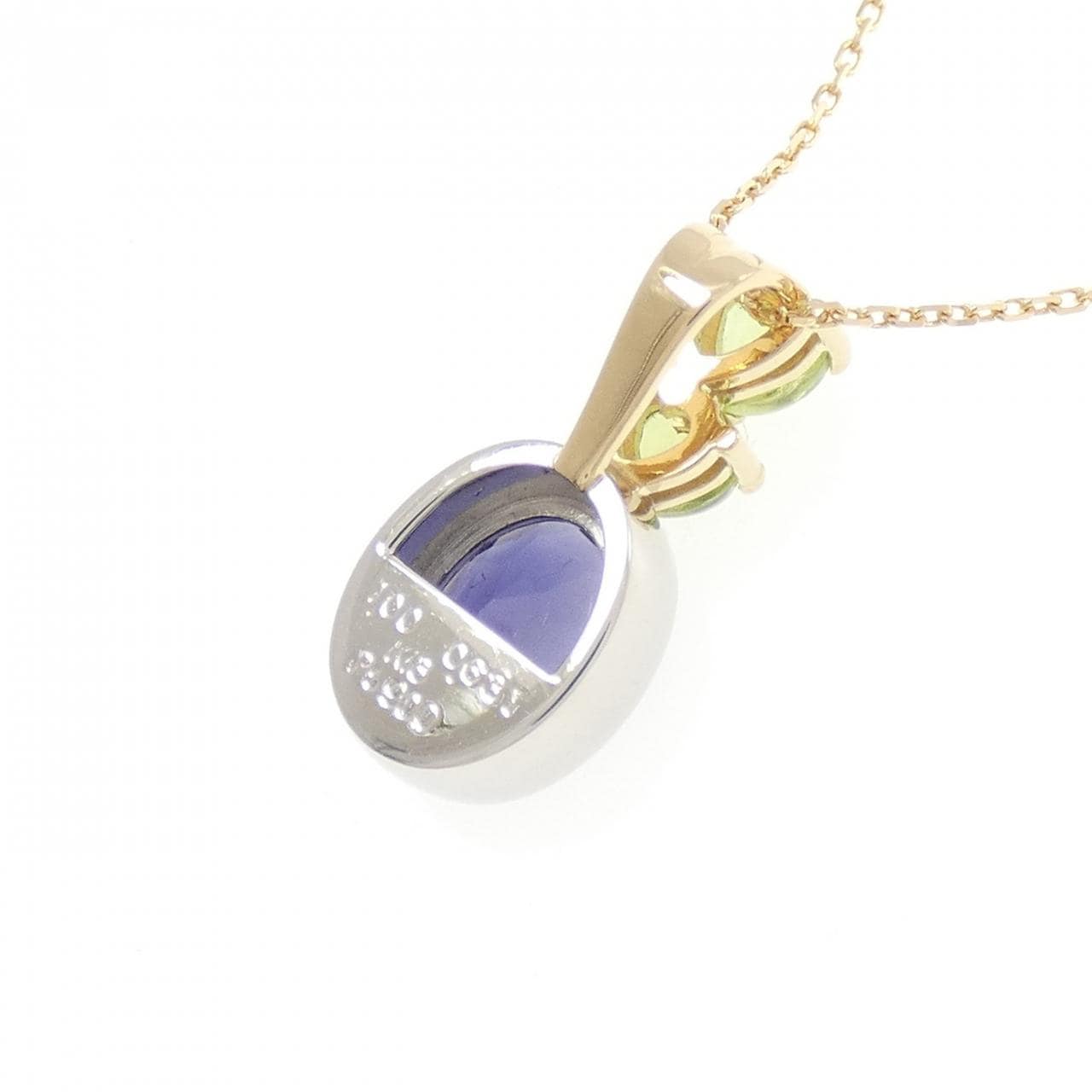 PT900/K18YG发光项链1.00CT