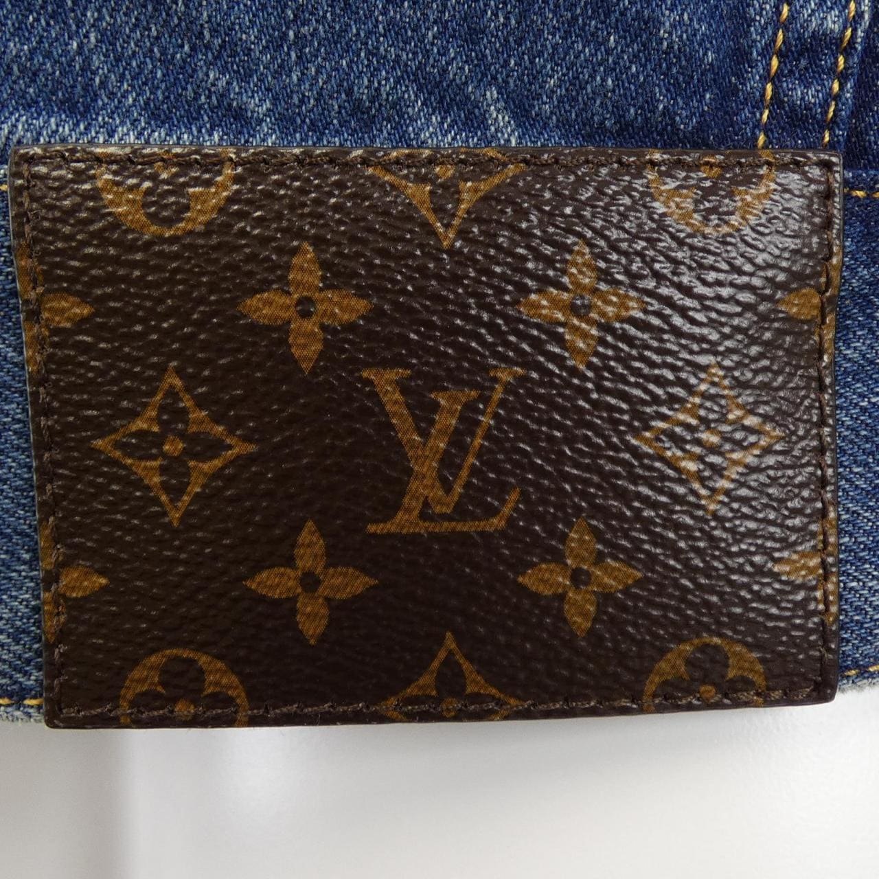 ルイヴィトン LOUIS VUITTON FOJA37GM1 草間彌生 デニムジャケット