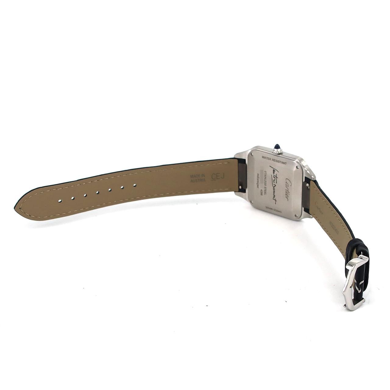 Cartier Santos Dumont LM WSSA0046 SS Manual Winding