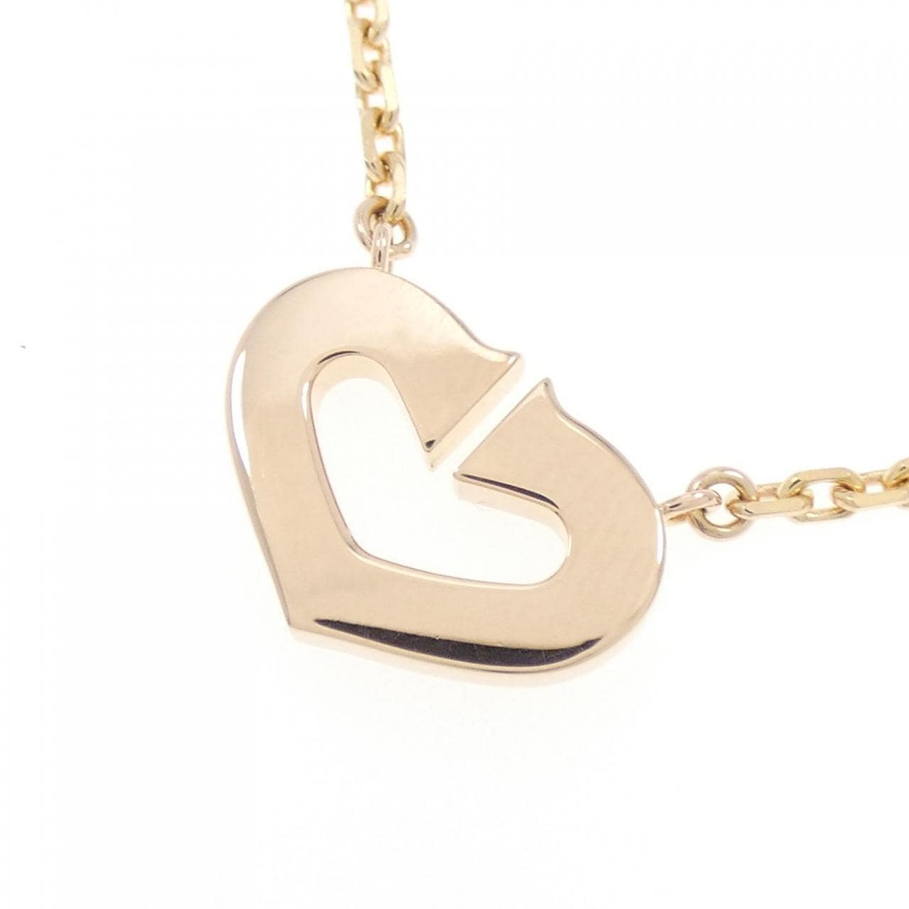 Cartier C heart necklace