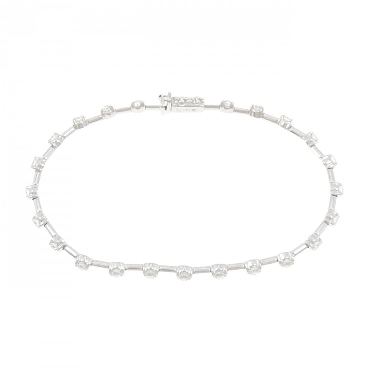 LINE ダイヤモンド ブレスレット 1.25CT