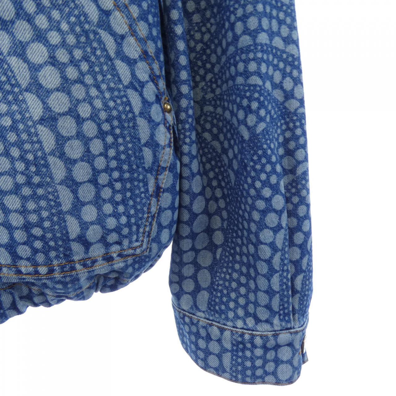 ルイヴィトン LOUIS VUITTON 草間彌生 HOA30WYN3 デニムジャケット