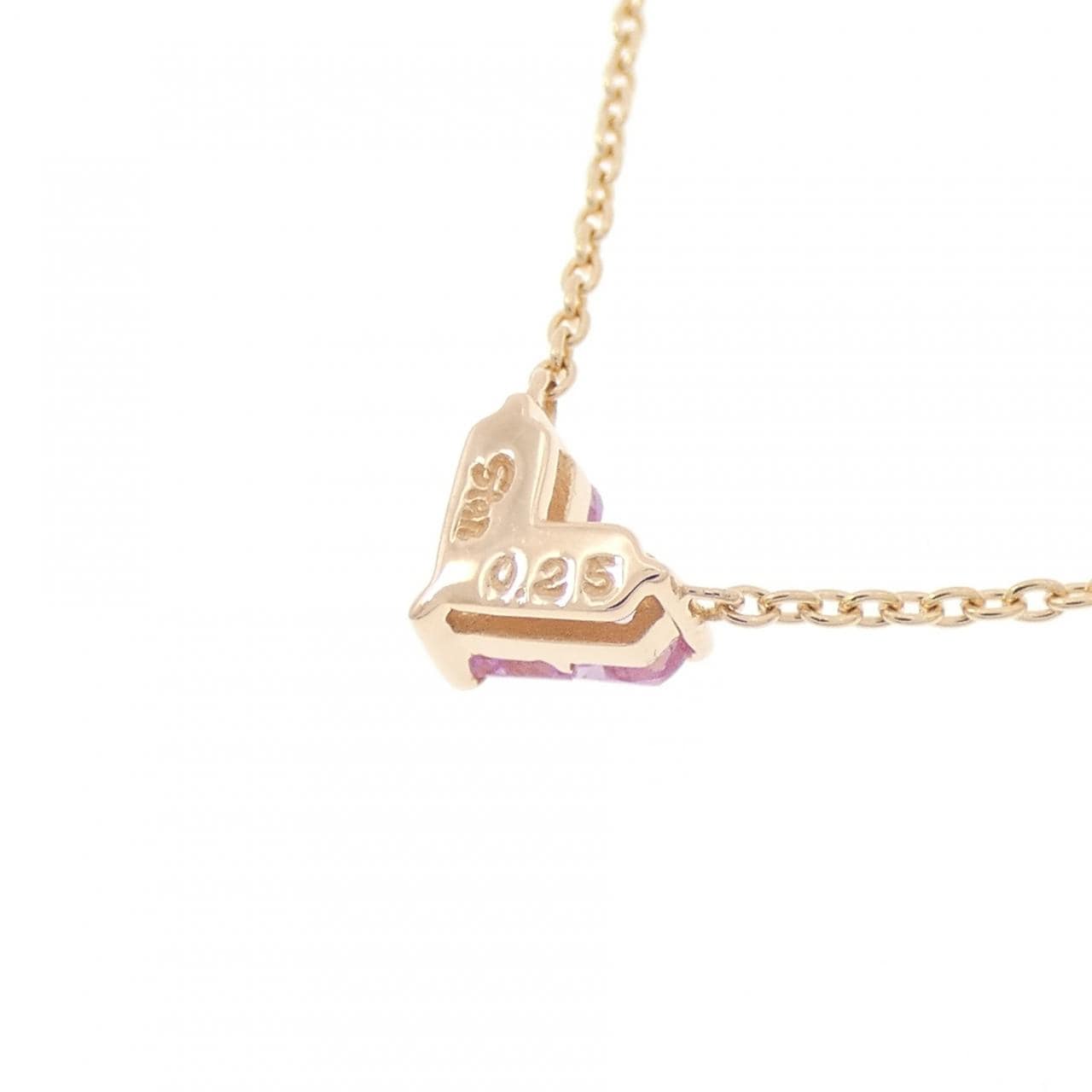 スタージュエリー ミステリアスハート ネックレス 0.25CT