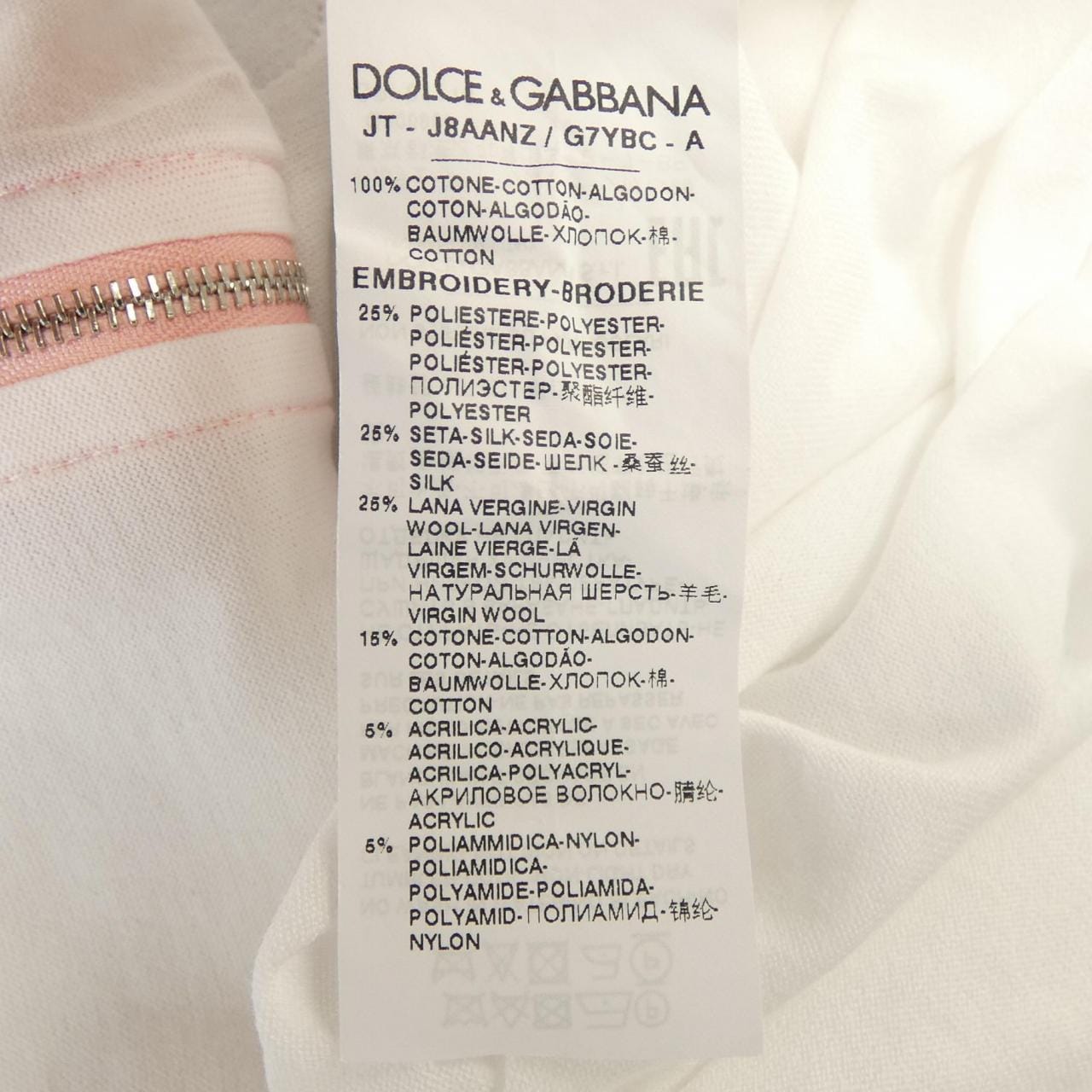 ドルチェアンドガッバーナ DOLCE&GABBANA J8AANZ/G7YBC Tシャツ