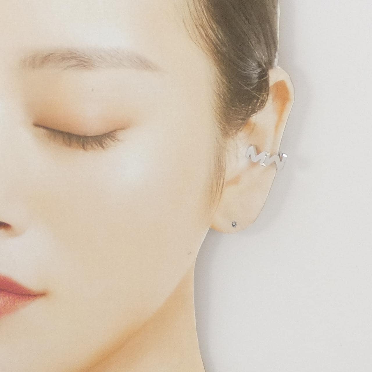 ミキモト Mコレクション イヤーカフ 片耳