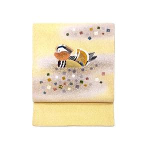 袋帯【羽田登喜男】綴織　染帯