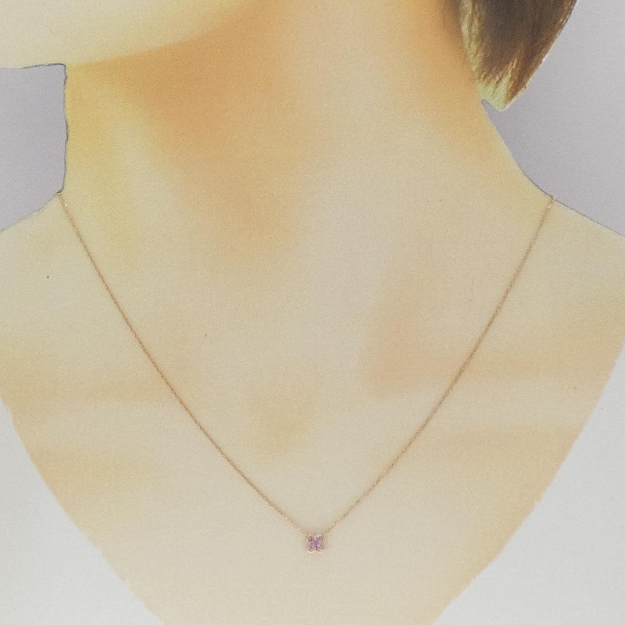 K10PG サファイヤ ネックレス