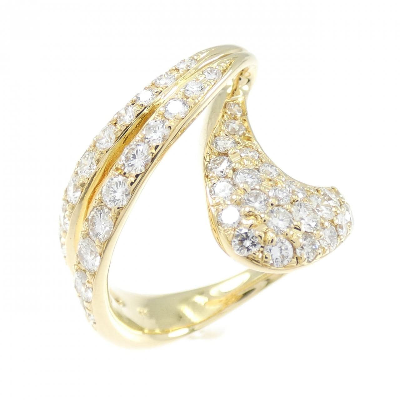 K18YG ダイヤモンド リング