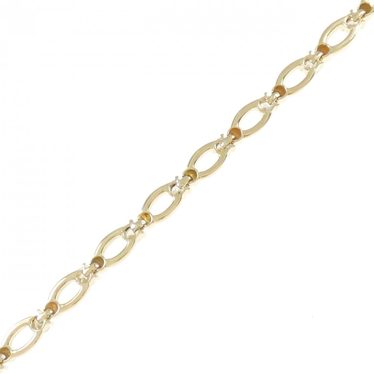 K18YG ダイヤモンド ブレスレット 1.00CT