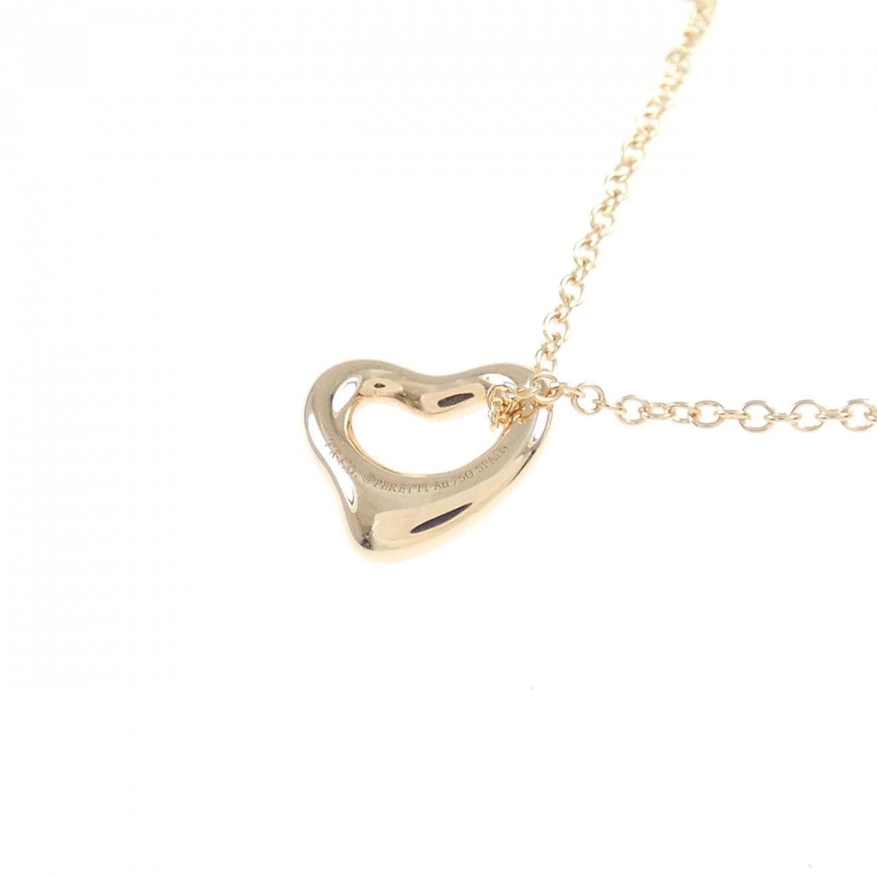 TIFFANY open heart项链