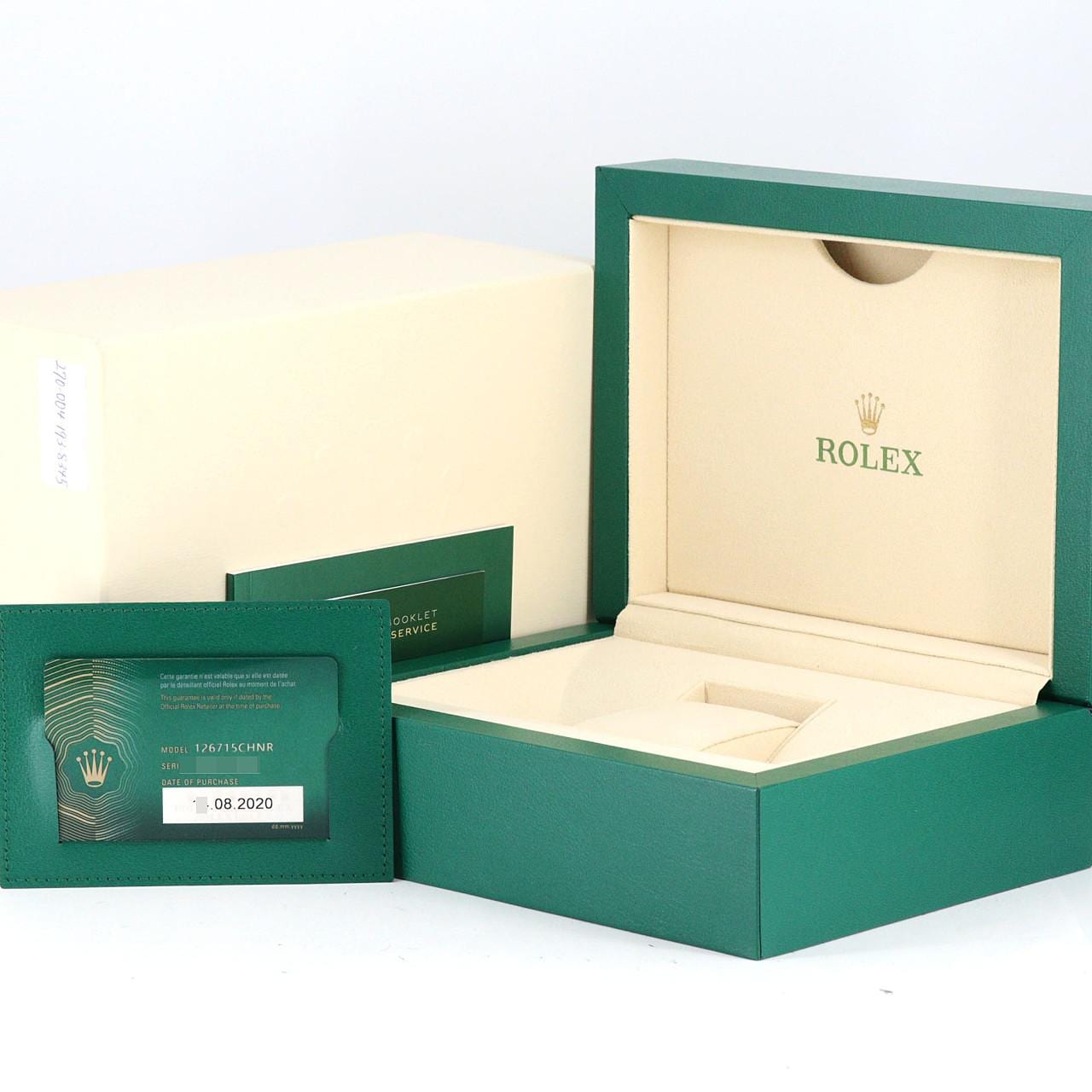 ロレックス GMTマスターⅡ 126715CHNR PG･RG 自動巻 ランダム番