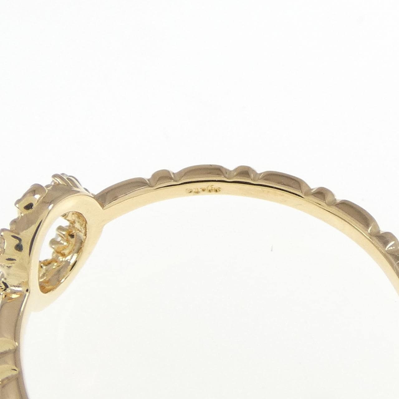 アガット ダイヤモンド リング 0.05CT