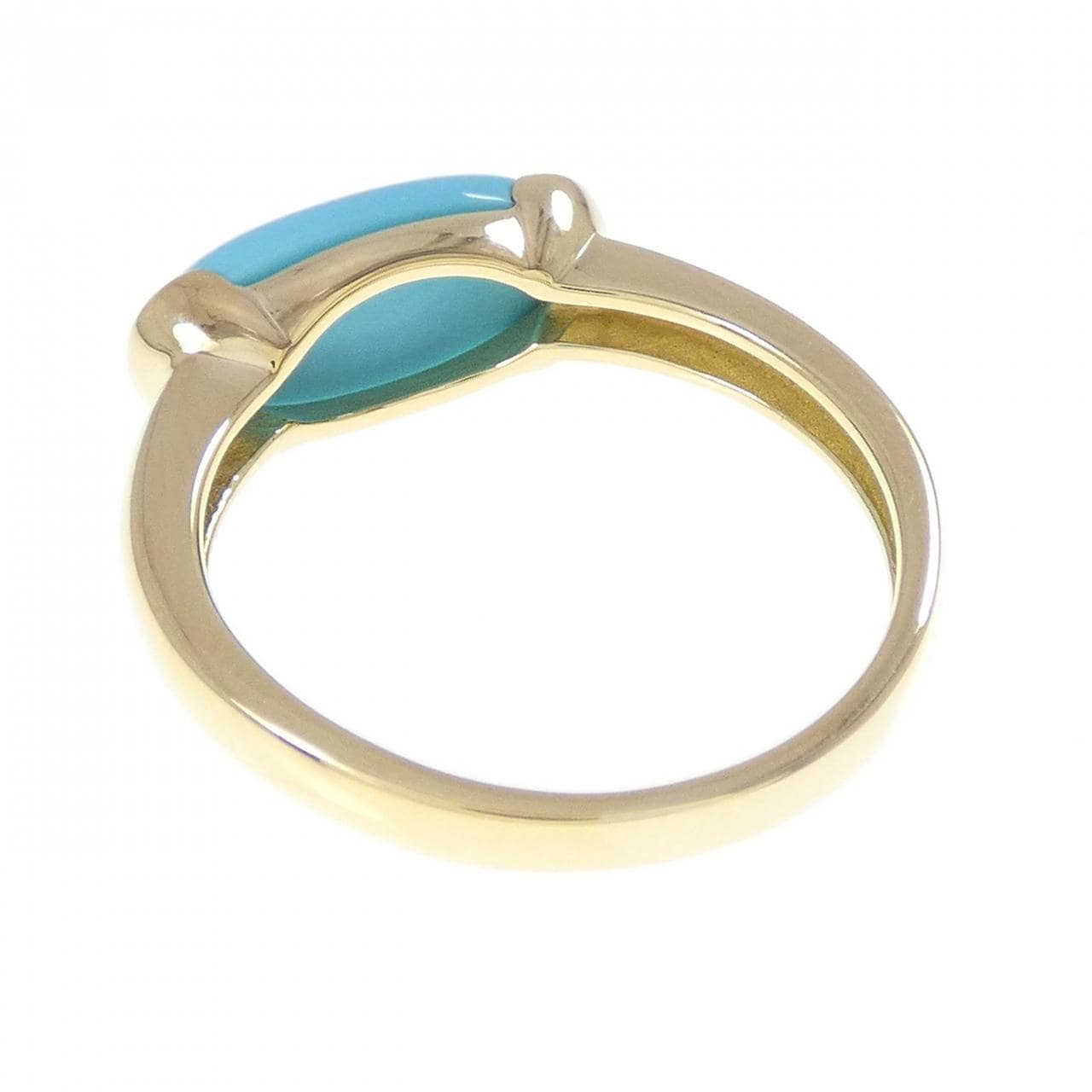 ジーエスティービー ターコイズ リング