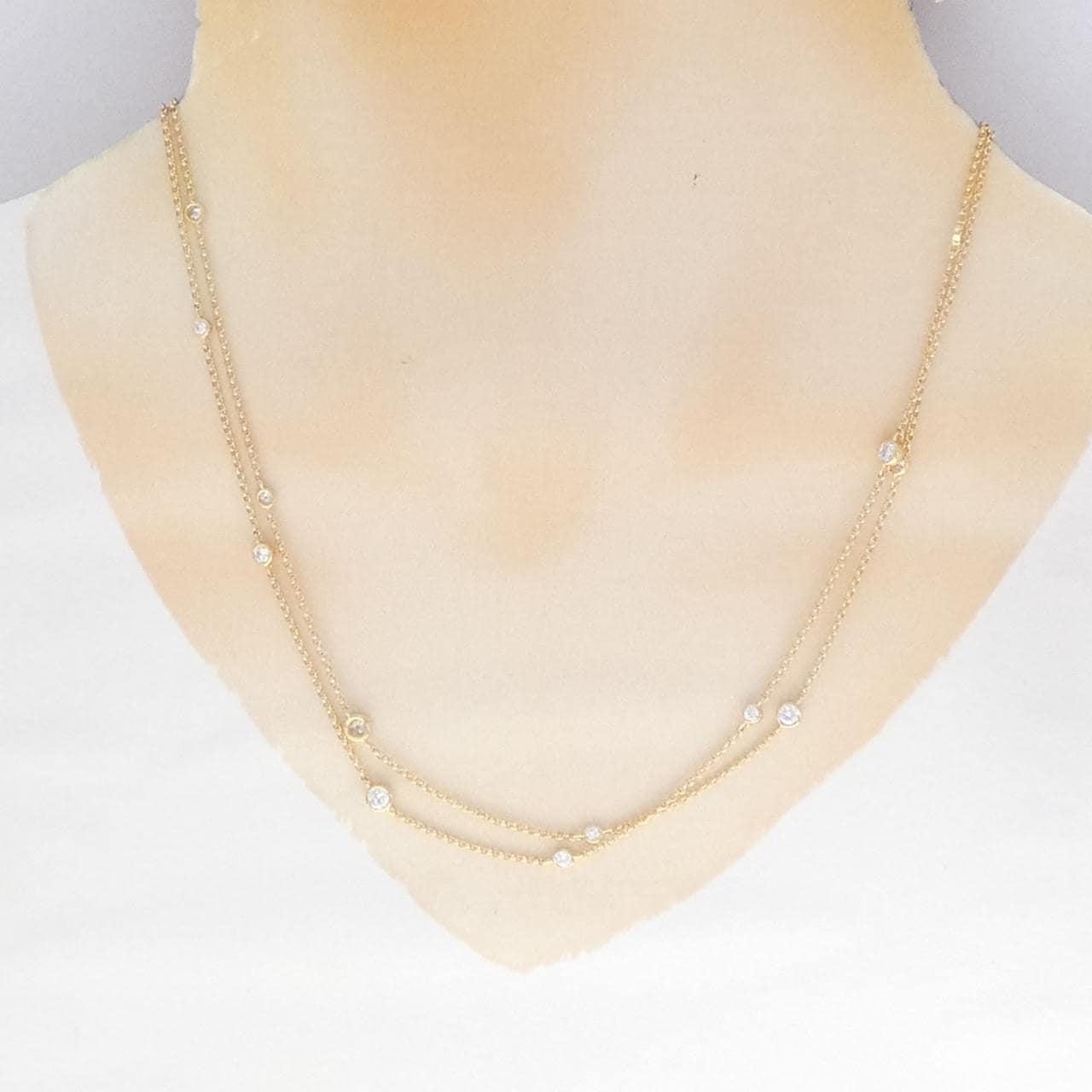 ミキモト ダイヤモンド ネックレス 1.01CT