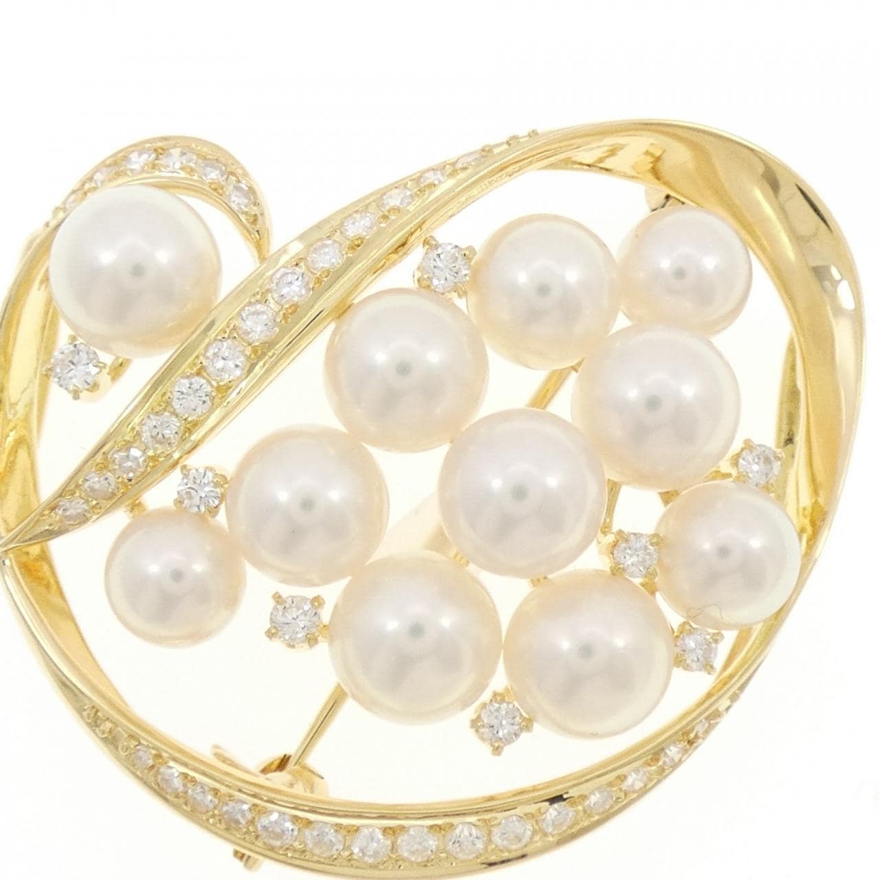 MIKIMOTO Akoya珍珠胸針