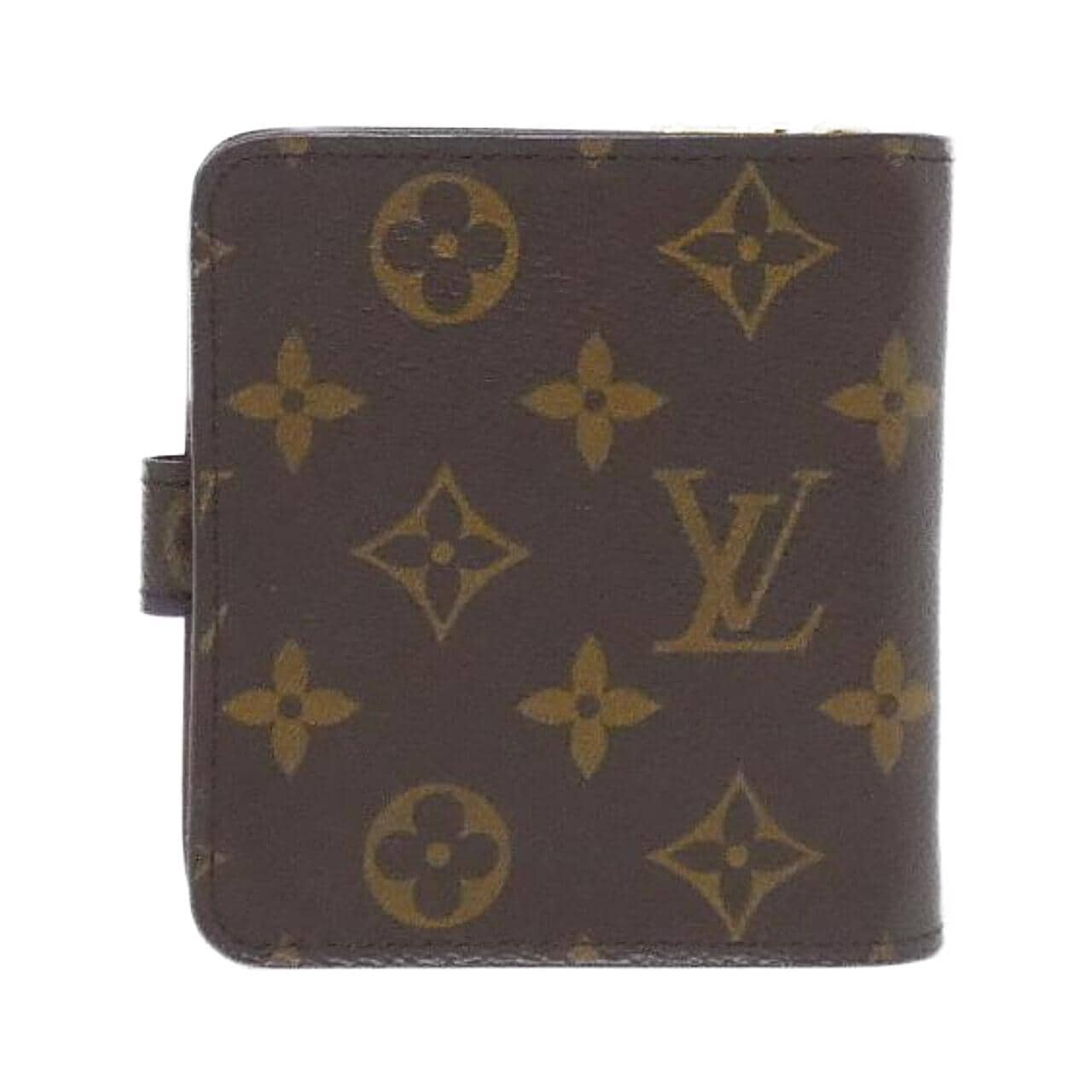 LOUIS VUITTON Monogram Compact Zip M61667 Wallet