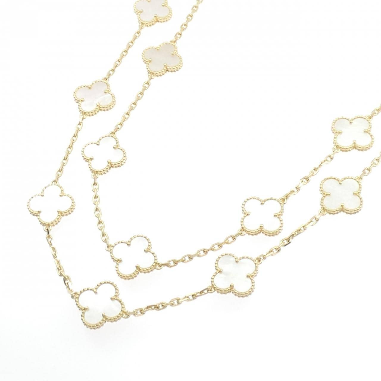 ヴァンクリーフ&アーペル ヴィンテージアルハンブラ 20モチーフ ネックレス