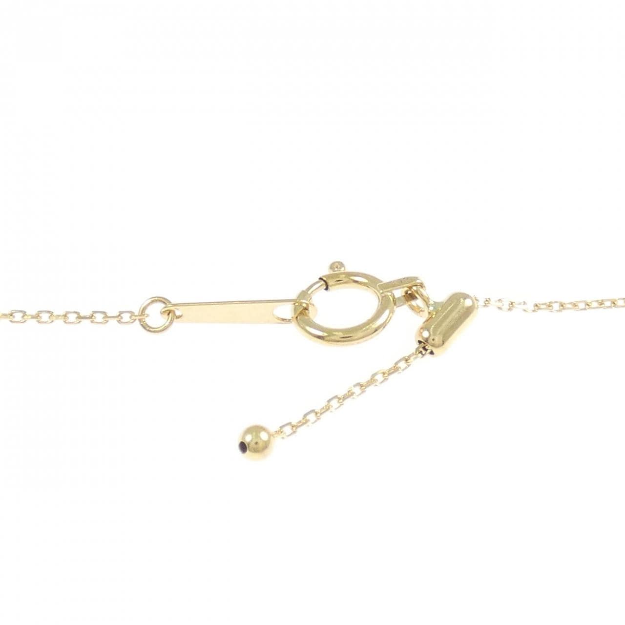 K18YG ダイヤモンド ネックレス 0.10CT