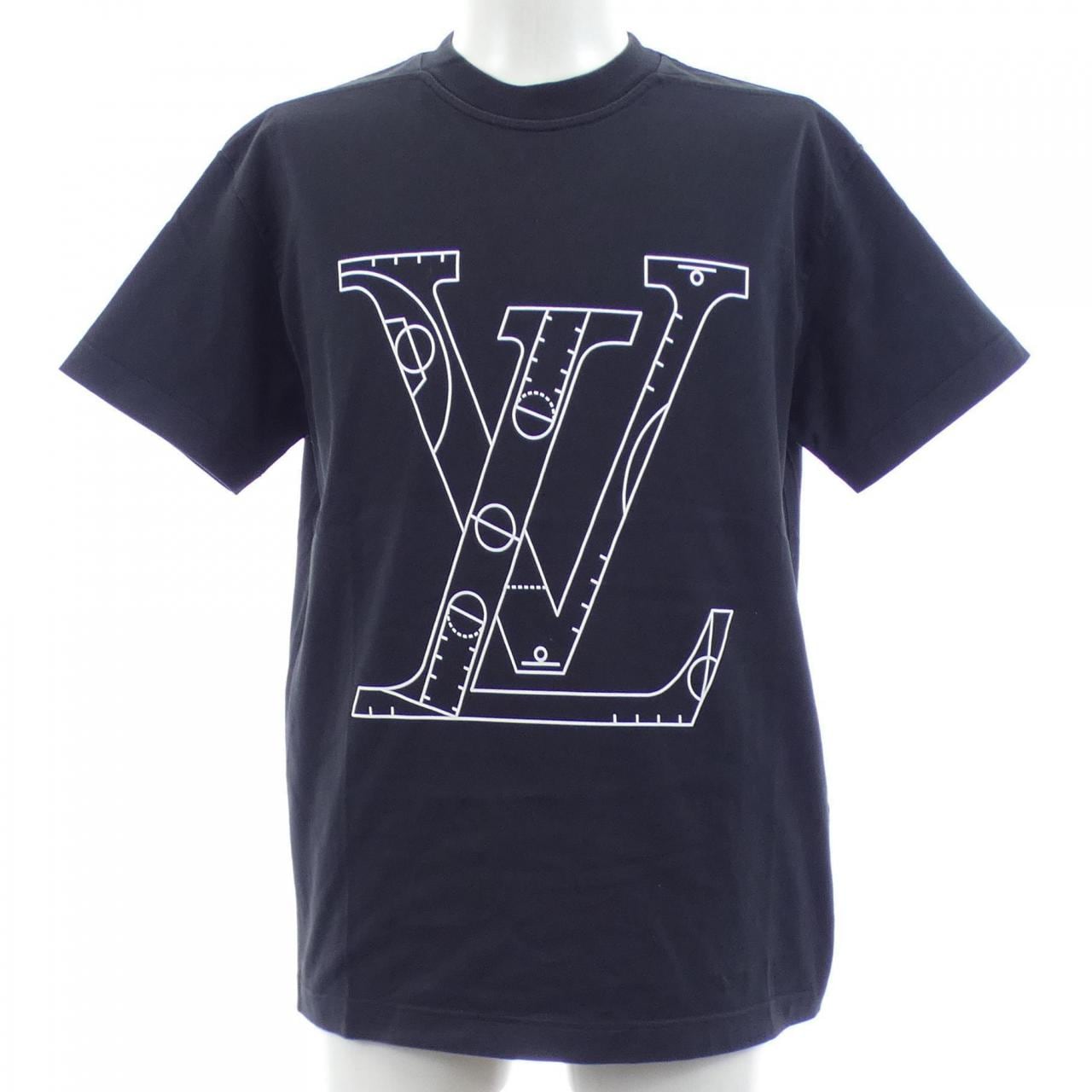 ルイヴィトン LOUIS VUITTON NBAフロント&バックプリントTシャツ HLY10WNPG Tシャツ