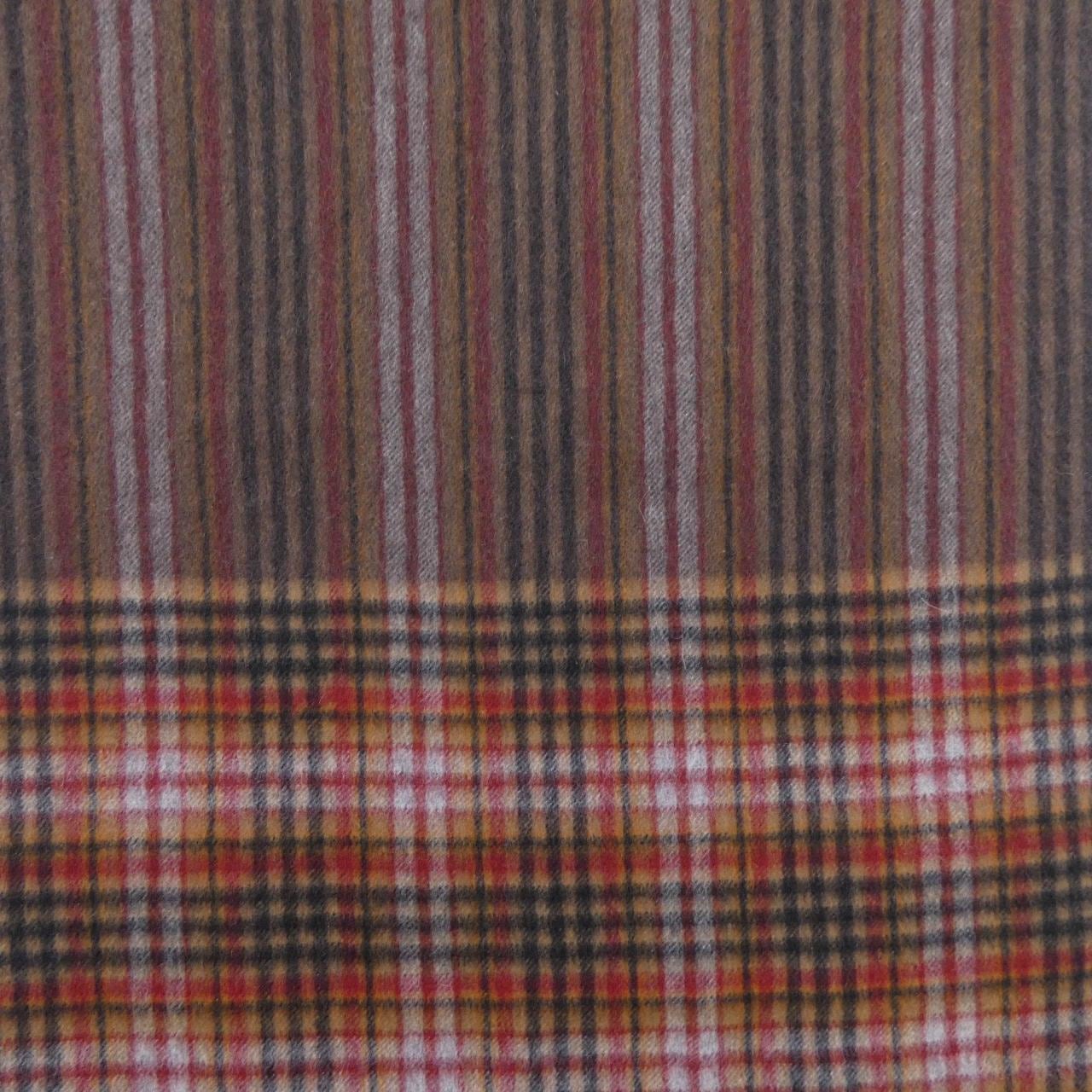 ルイヴィトン LOUIS VUITTON チェック ストライプ マフラー M70042 MUFFLER