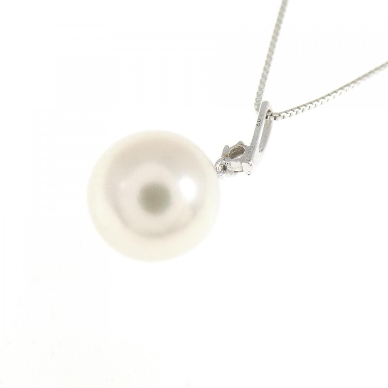 K18WG アコヤパール ネックレス 8.6mm