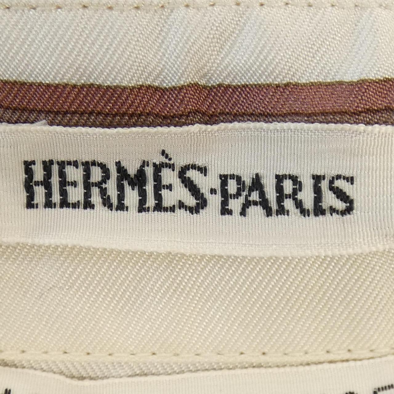エルメス HERMES AU GRE DU VEN ツイルレーヌ. シャツ