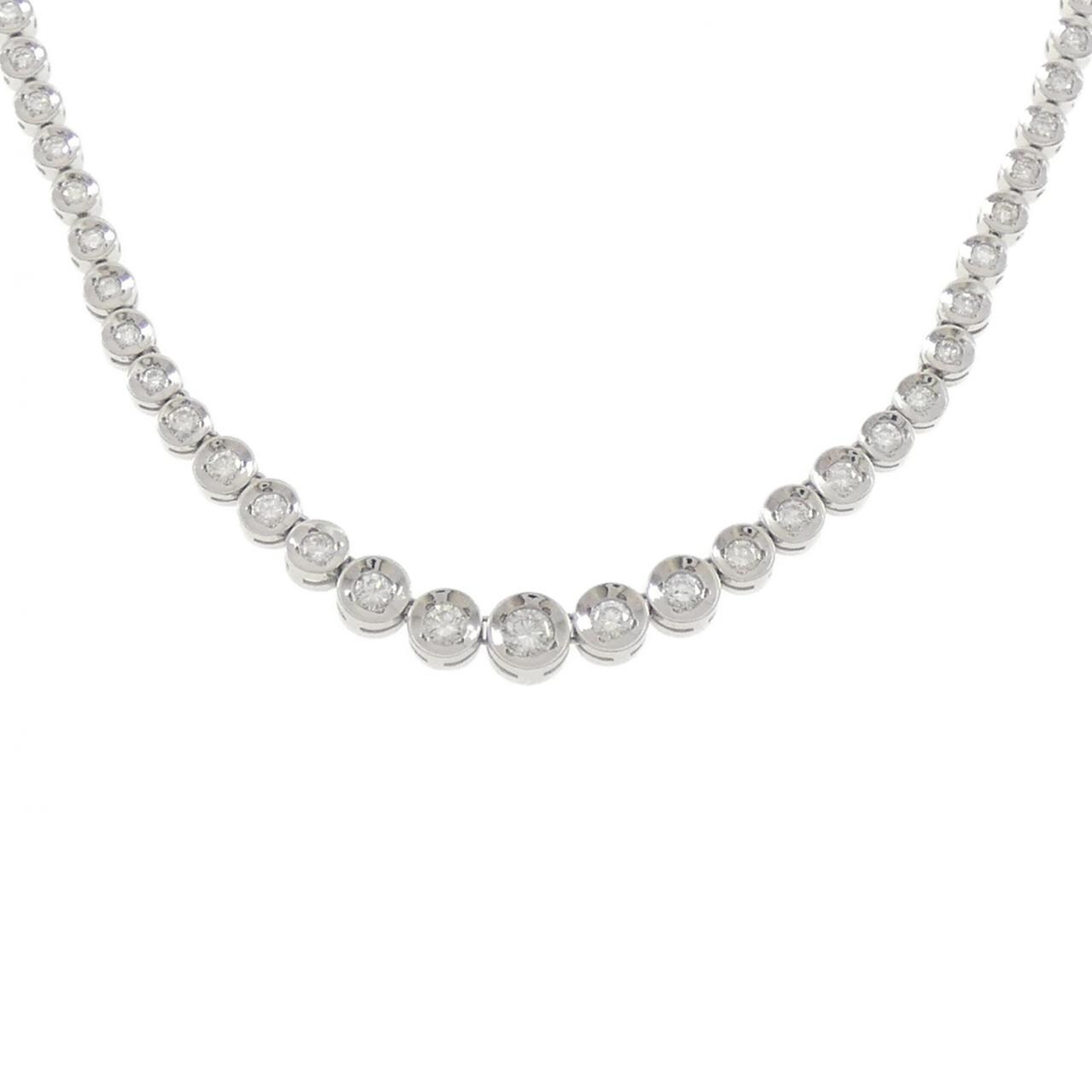 PT850 ダイヤモンド ネックレス 3.00CT