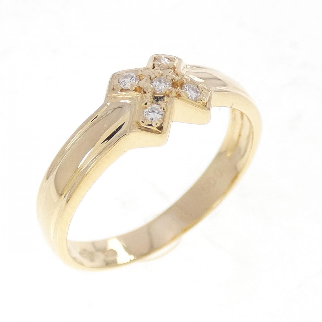 K18YG ダイヤモンド リング 0.05CT